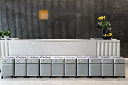 祝贺奥司汀空气净化器与珠海某某银行达成项目合作