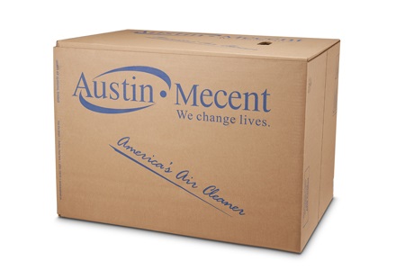 奥司汀空气净化器新版包装启用公告